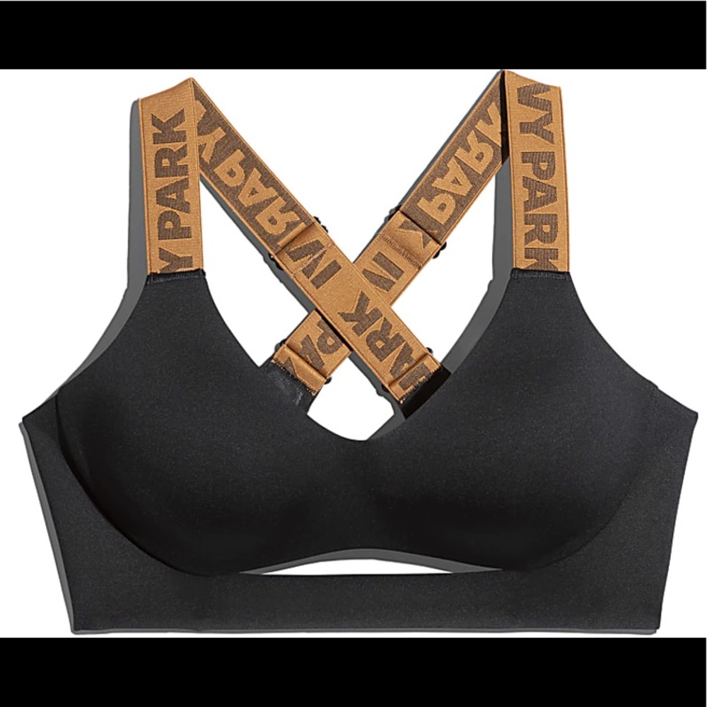 Ivy Park Black Cutout Bra 1X NWT